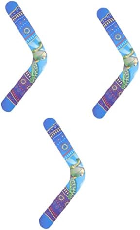 Boomerangs | 3 Stück V für Kinder Outdoor Teller Linkshänder Outdoor Spielset Flyer Hund Hund Rückkehrspielzeug Sport Eva Kind Ist Strand Boomerangs Boomerangs