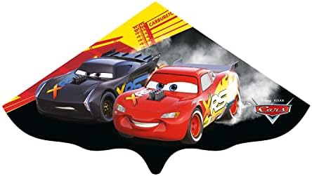 Drachen | Paul Günther 1182 Kinderdrache Disney Cars Lightning McQueen Komplett Fertig Zum Fliegen Mit Verstellbarem Griff Und Schnur Einzelexemplar Drachen Aus Robuster Folie Für Kinder Ab 4 Jahren Drachen Drachen