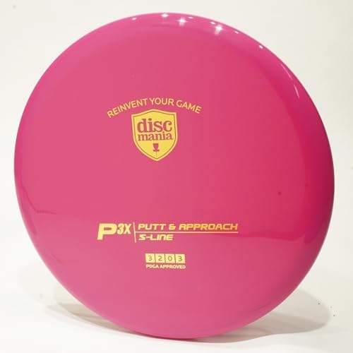 Flugscheiben-Sportgeräte | S-Line P3X Disc Golf Putter & Annäherung, Farbe/Gewicht wählen [Stempel & genaue Farbe können variieren] Flugscheiben-Sportgeräte Flugscheiben-Sportgeräte