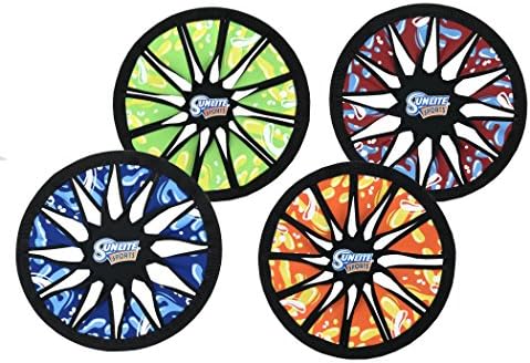 Flugscheiben-Sportgeräte | Wasser-Serie Spin Twist Frisbee, 1 Stück, Farben variieren, Blau/Grün/Orange/Rot (An0509-B) Flugscheiben-Sportgeräte Flugscheiben-Sportgeräte