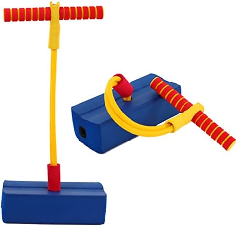 Pogo-Stäbe | 1 Stück Schaumstoff Pogo Jumper für Kinder quietscht bei jedem Sprung, sicherer Pogo Stick für Kinder, sicherer Sprungstock, Schaumstoff Pogo Jumper für Jungen, mein erster Schaumstoff Pogo Jumper, Kinderspielzeug Sprungstock, Kleinkind Frosch. Pogo-Stäbe Pogo-Stäbe