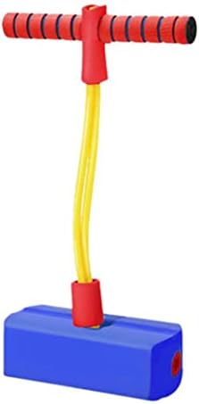 Pogo-Stäbe | Schaumstoff-Jumper für Kinder – Weicher Bungee-Stick Spielzeug – Gummigeschenk zum Geburtstag mit Licht und Sound für Kinder – Blau Pogo-Stäbe Pogo-Stäbe