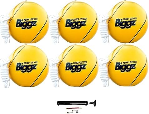 Tetherball | Tetherball (6er Pack) mit (1) Handpumpe Tetherball Tetherball