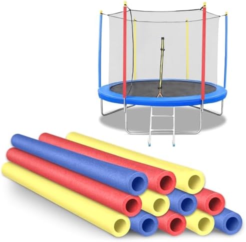 Trampoline & Zubehör | 12 Stück Trampolin-Stangen-Schaumabdeckung, Ersatz-Schaumabdeckung für Trampolinschutzstangen für Outdoor-Trampoline… Trampoline & Zubehör Trampoline & Zubehör