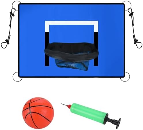 Trampoline & Zubehör | Trampolin Basketballkorb, Trampolins Basketballspiel zum Dunking, Trampolin Basketballaufsatz mit 3 Mini-Basketbällen Trampoline & Zubehör Trampoline & Zubehör