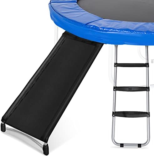 Trampoline & Zubehör | Trampolinleiter Rutschenset, 3-Stufen breite Rutschleiter für Trampoline, Trampolin Zubehör umfasst Rutsche und Leiter, Trampolinrutsche für Kinder zum Hochklettern und Hinunterrutschen Trampoline & Zubehör Trampoline & Zubehör