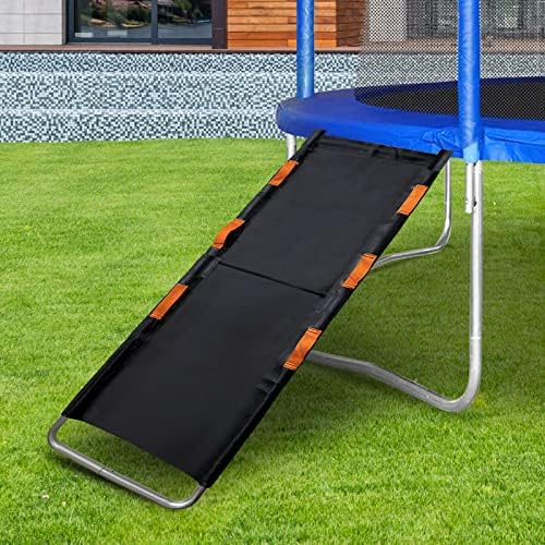 Trampoline & Zubehör | Trampolinrutsche Universelle Trampolinleiter mit Griffen für Kleinkinder Robustes, reißfestes Material Kletterzubehör für Kinder Trampoline & Zubehör Trampoline & Zubehör