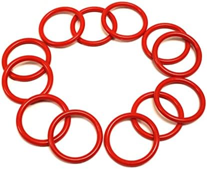 Wurfspiele | 12er Pack kleine Ringwurf-Ringe – Für Jahrmarktspiele, Hinterhof, im Freien und andere Partys und Veranstaltungen – 2,5″ Durchmesser Wurfspiele Wurfspiele