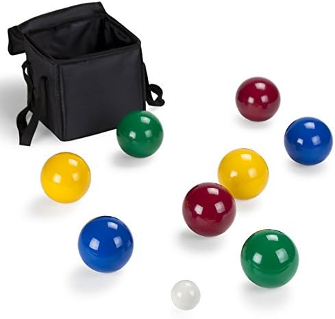 Boccia | Deluxe Schwerlast-Kompositharz-Boccia-Ball-Set mit Tasche Boccia Boccia